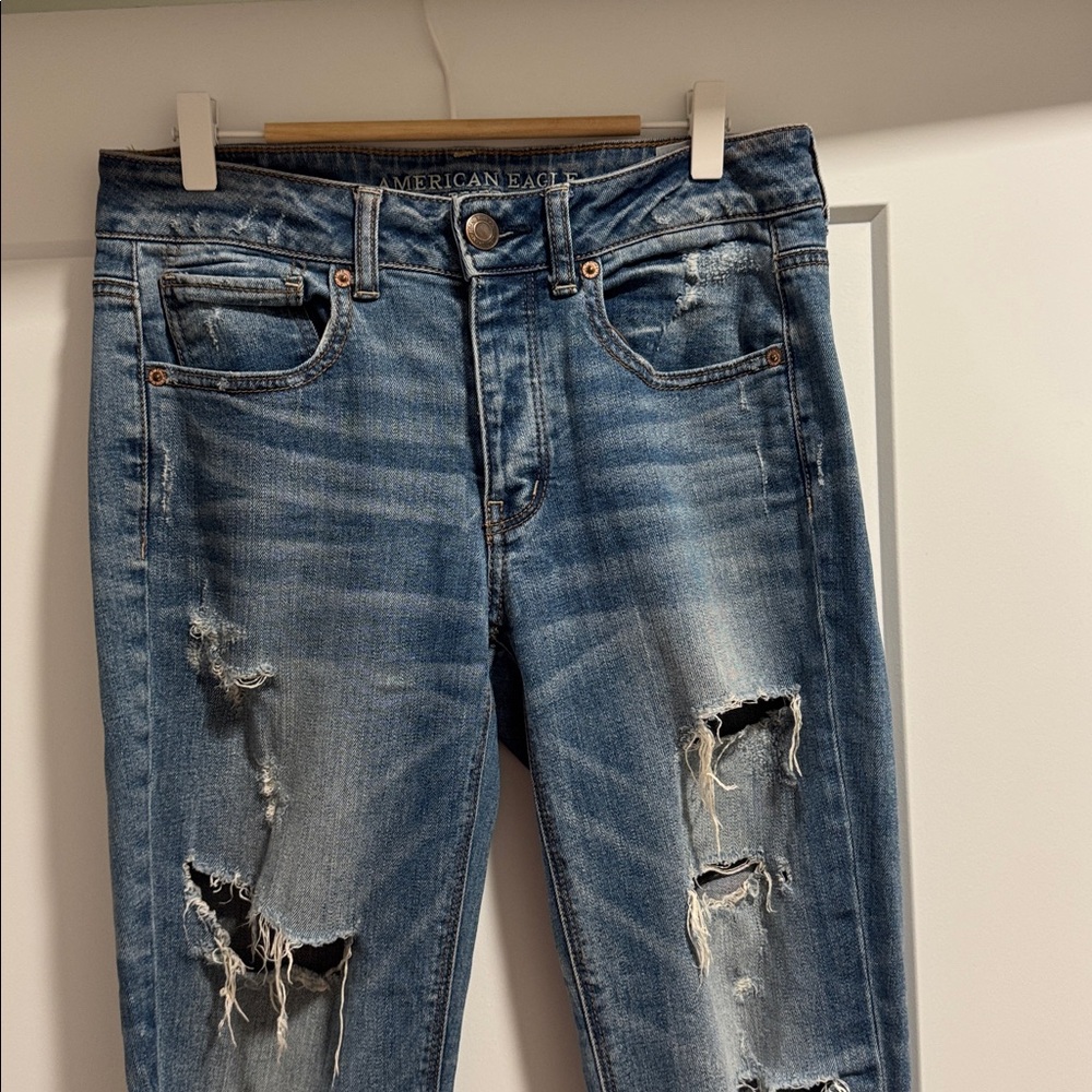 American Eagle Outfitters Women's Blue Jeans